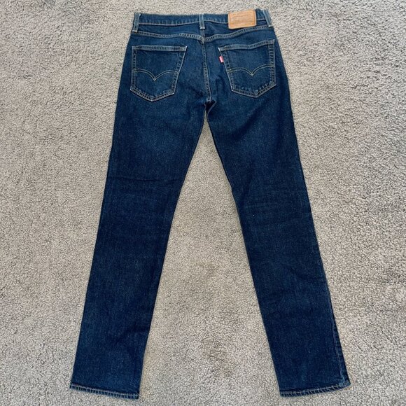 Levi's 511 Slim Fit Big E Dark Wash Jeans Men's W31 L32 - Excellent Condition - Picture 4 of 11